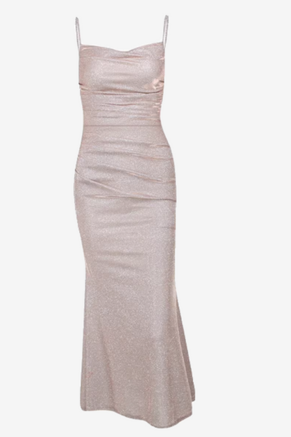 Glitzerndes, trägerloses Bodycon-Kleid, Abendkleid zum Geburtstag FD029