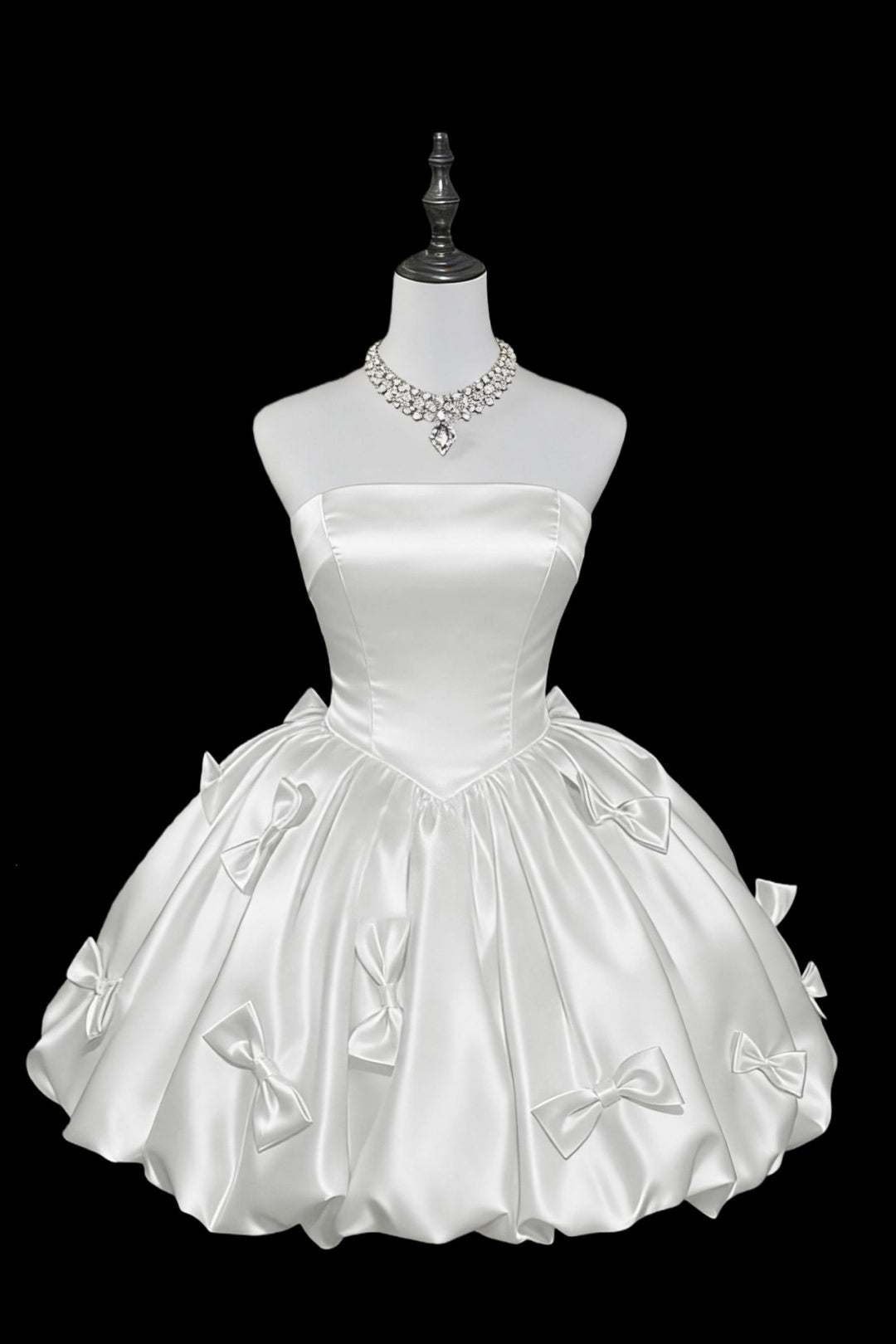 f0229-white-satin-short-prom-dress-with-bows